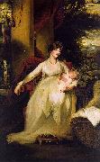 Lady Caroline Capel Holding her Daughter Harriet John Hoppner